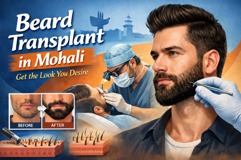 Beard Transplant in Mohali to Get the Look You Desire